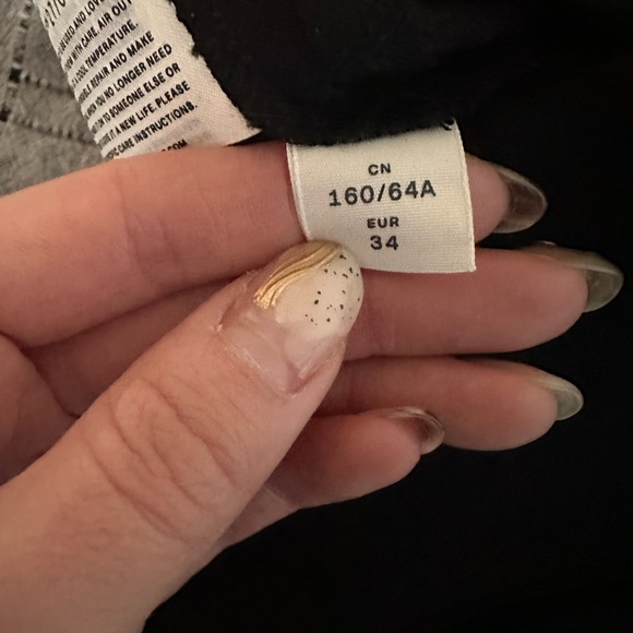 Arket cropped cotton stretch trousers - Picture 4 of 4